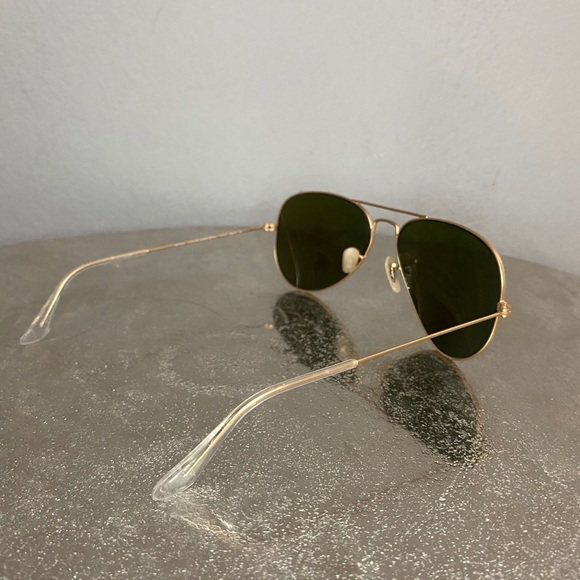 Raybans BLUE AVIATOR FLASH LENSES